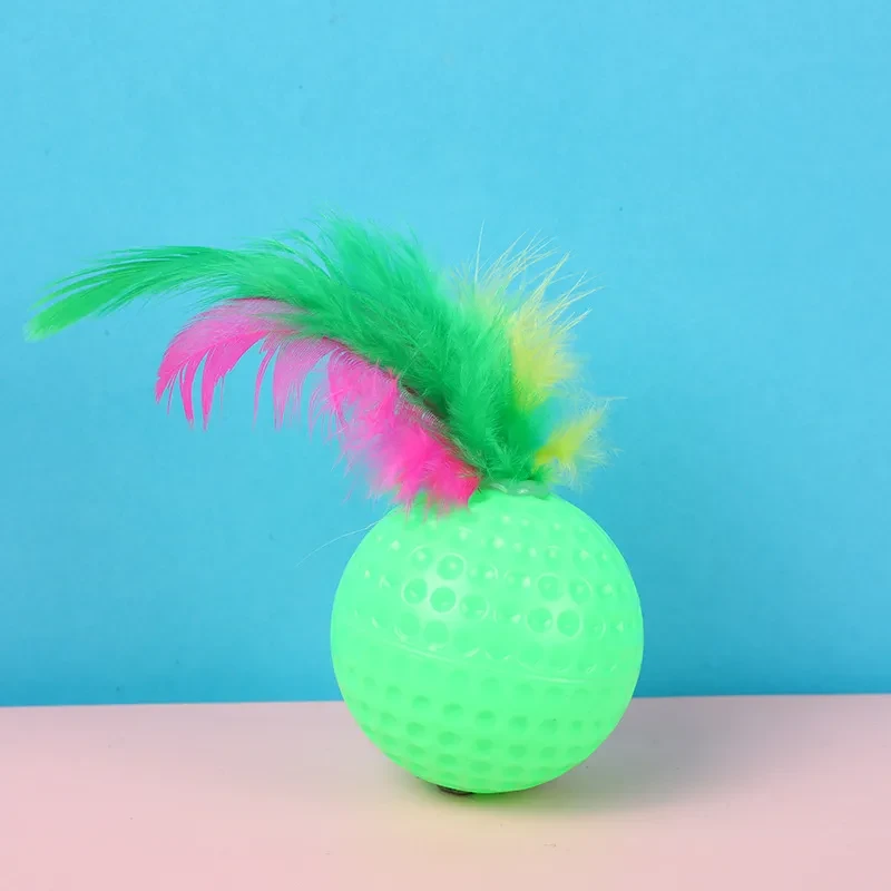 Ball Feather Toy Small