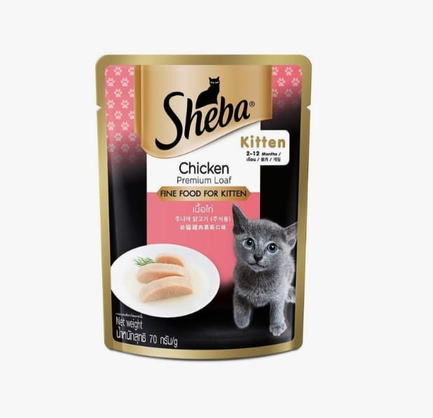 Sheba Chicken Pouch 70 gm Kitten