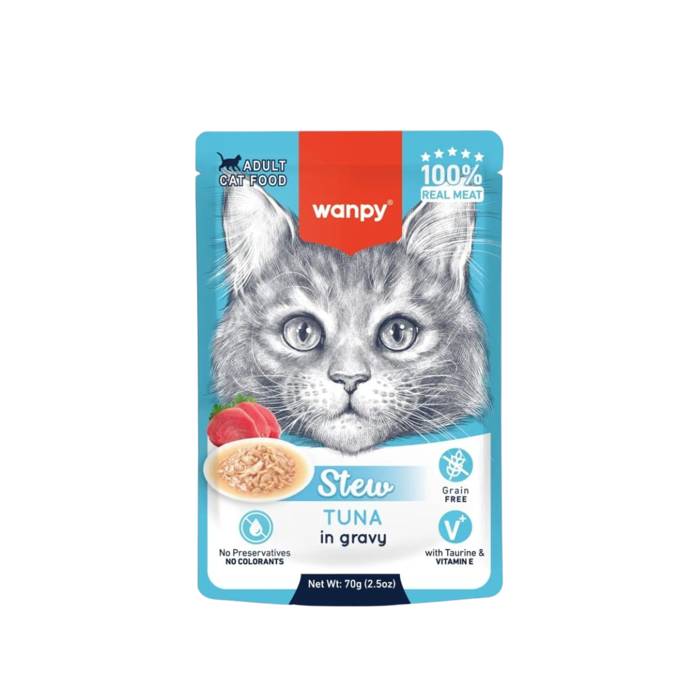 Wanpy Stew in Gravy Pouch Adult Chicken