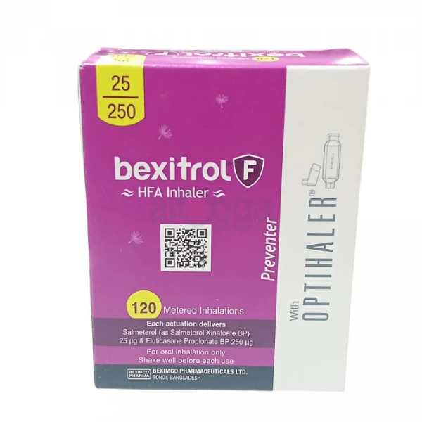 Bexitrol F Metered-Dose Inhaler (MDI)