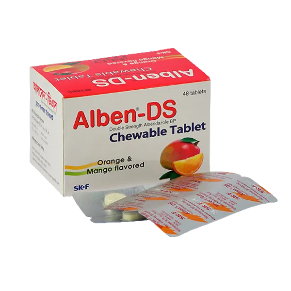 Alben ds chewable tablet