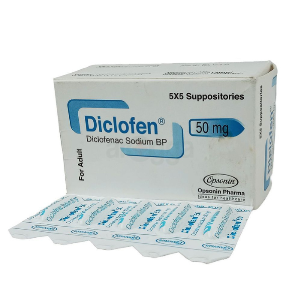Diclofen 50 suppository