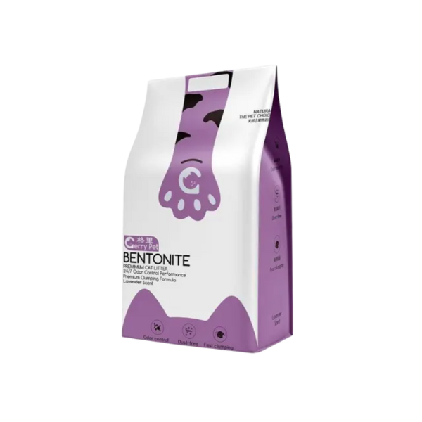 Gerry Pet Bentonite Cat Litter Lavender 25L