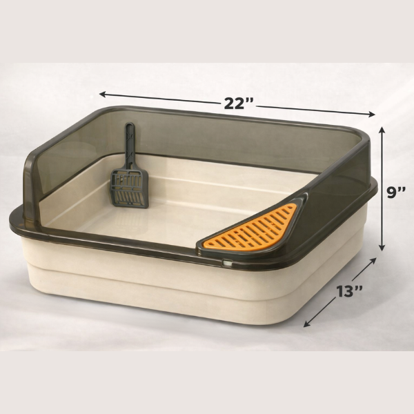 Cat Litter Box with Scoop